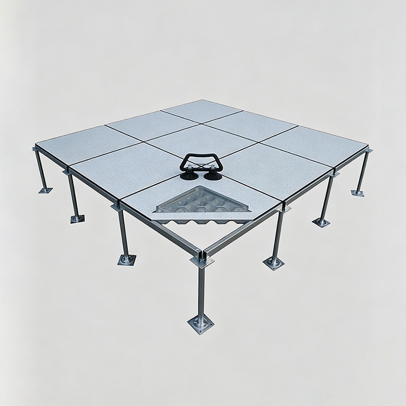 Lantai Mengangkat Semen Baja